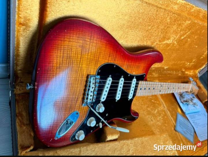 Fender Rarity Flame Ash Top Stratocaster gitara Bolesławiec