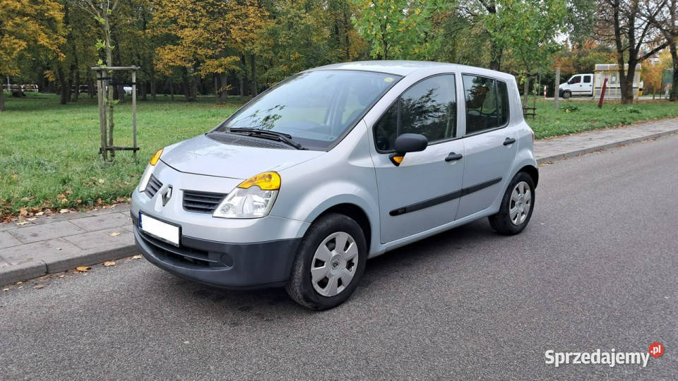Renault Modus Renault Modus 12 LPG GAZ 2005r ABS Pabianice sprzedam