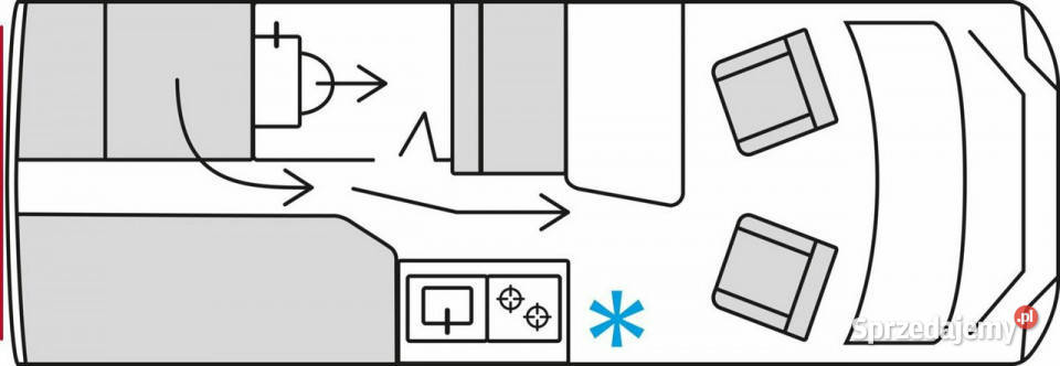 samochody kempingowe Burstner Habiton HM 60 Inne pojazdy i łodzie Gaj