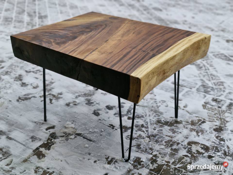 Stół z drewna egzotycznego suar 65cm Oświęcim