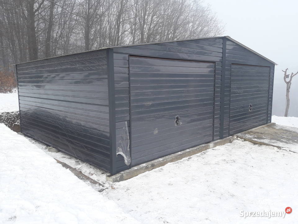 A66 Garaż Blaszany Wielostanowiskowy Garaże Lipno