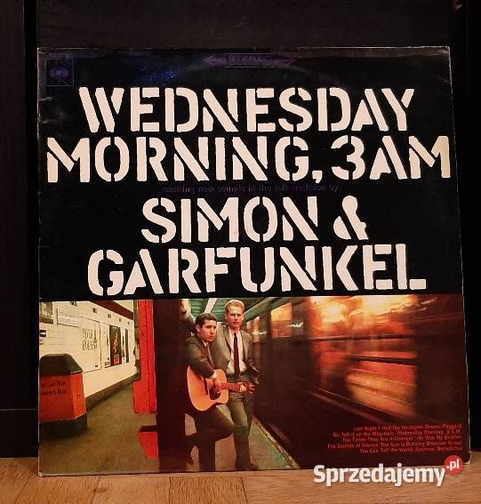 Simon Garfunkel Wednesday Morning 3AM winyl pop Warszawa