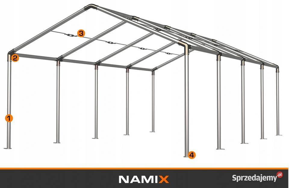 Namiot BASIC 6x8 imprezowy handlowy ogrodowy mazowieckie Jabłonna