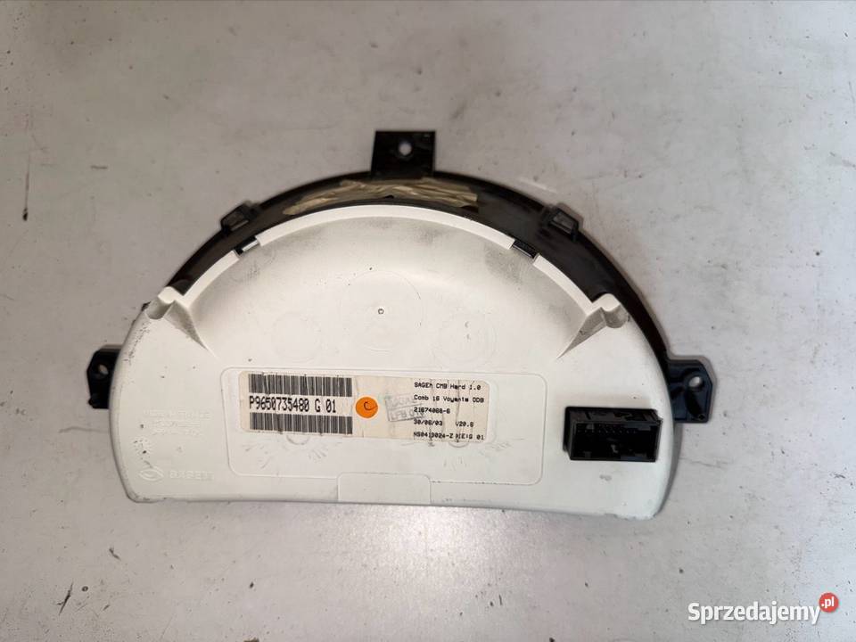 Licznik zegar Citroen C3 Ostrów Wielkopolski