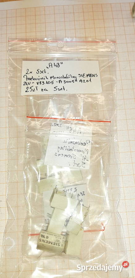 Przekaźnik SIEMENS 24V V23105A5005A201 10 A48 12