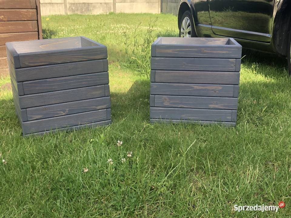 Donicedoniczki drewnianeogrodowe pod wymiar wielkopolskie Kalisz