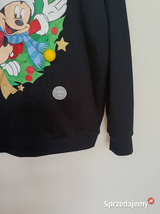 Bluza świąteczna MICKEY FRIENDS Disney Świecąca pomorskie