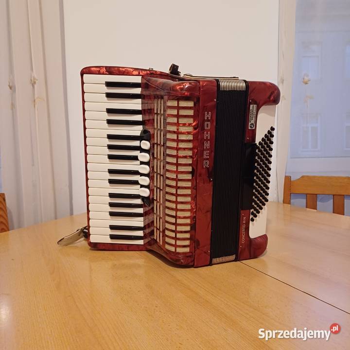 Akordeon Hohner Concerto 3N Stan nowy Toporzysko sprzedam