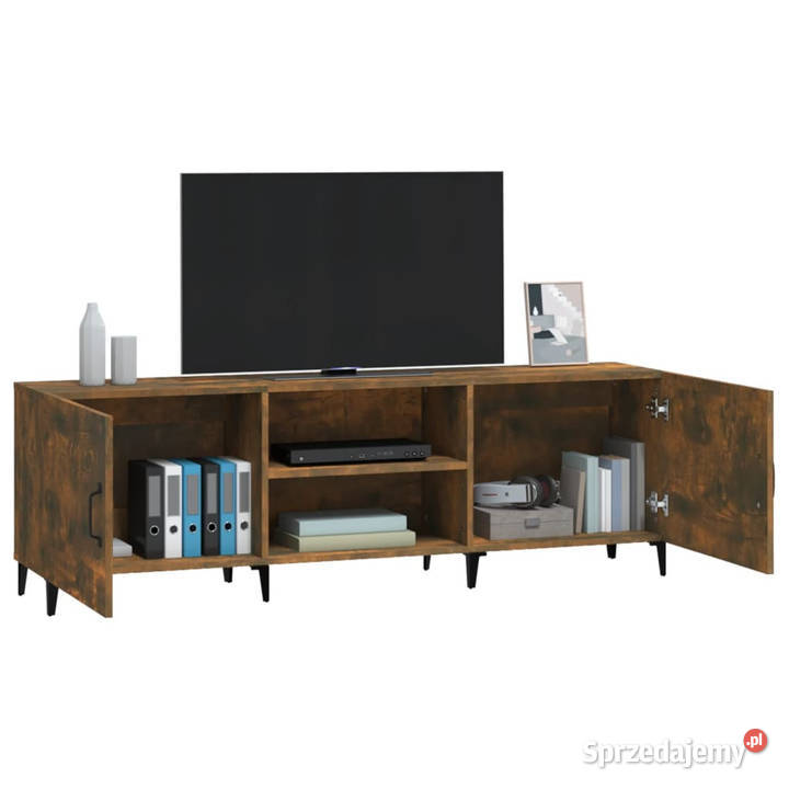 Szafka pod telewizor przydymiony dąb 150x30x50 Warszawa