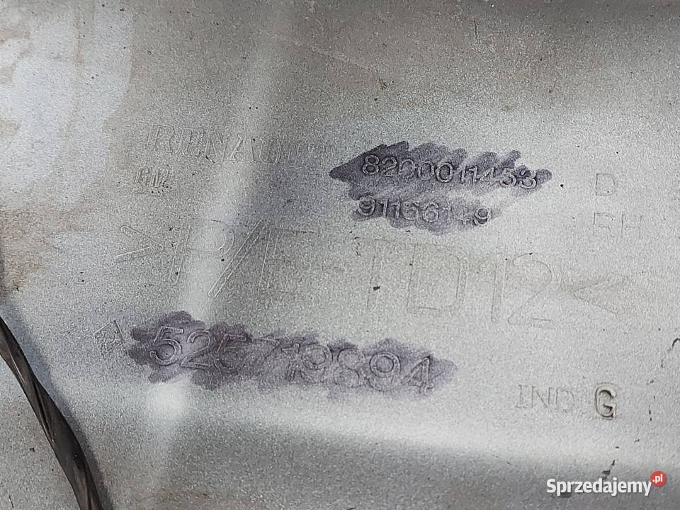 VIVARO A TRAFFIC II narożnik zderzaka prawy tył osobowe Kielce