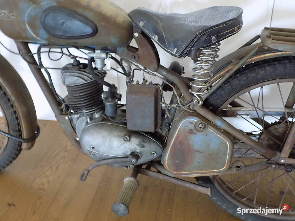 MOTOCYKL MSKWA 125 Rok produkcji 1948 małopolskie Myślenice sprzedam