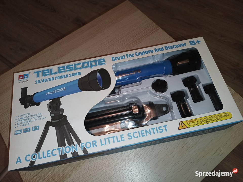 Teleskop dziecięcy wielkopolskie Topola Wielka