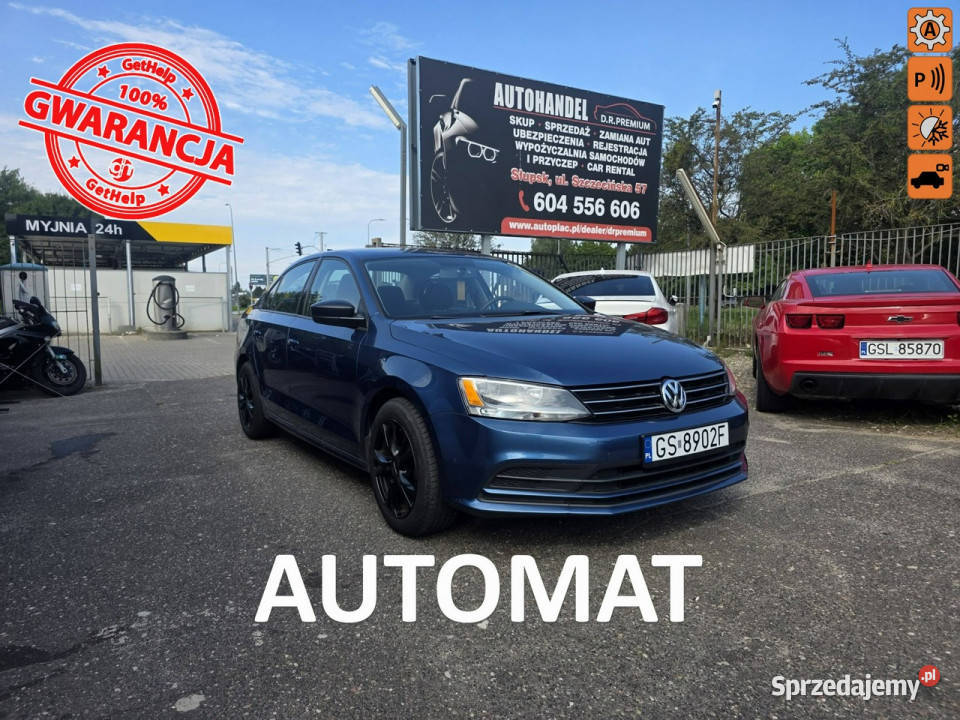 Volkswagen Jetta 14 TSI 150 Automat Kamera Klima niebieski pomorskie Słupsk sprzedam