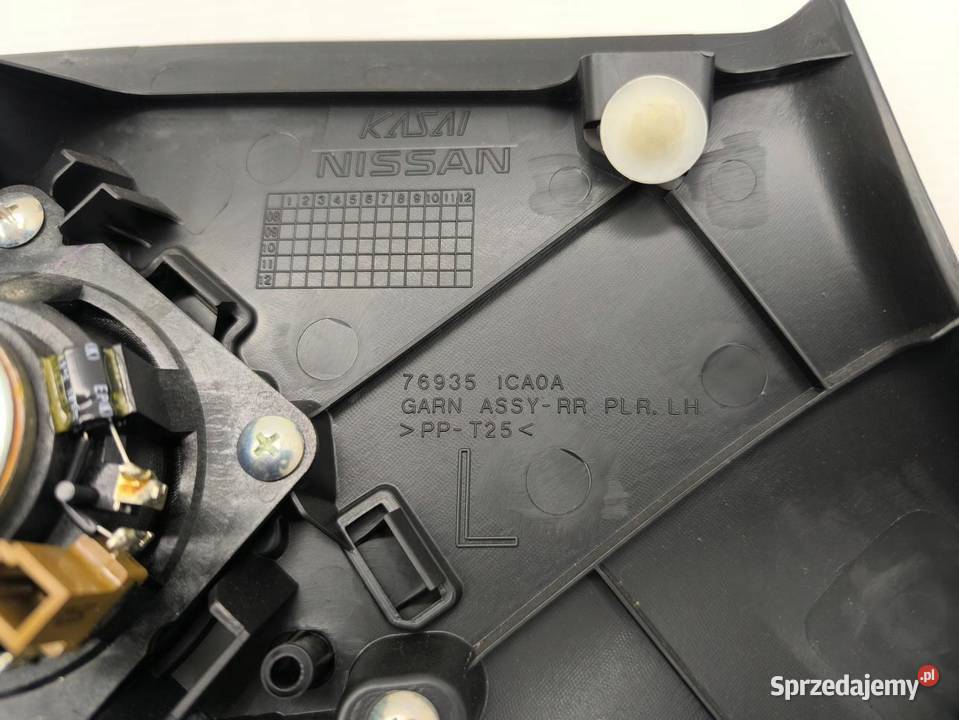 OSŁONA SŁUPKA BAGAŻNIKA GŁOŚNIK QX70 FX FX30 sprzedam