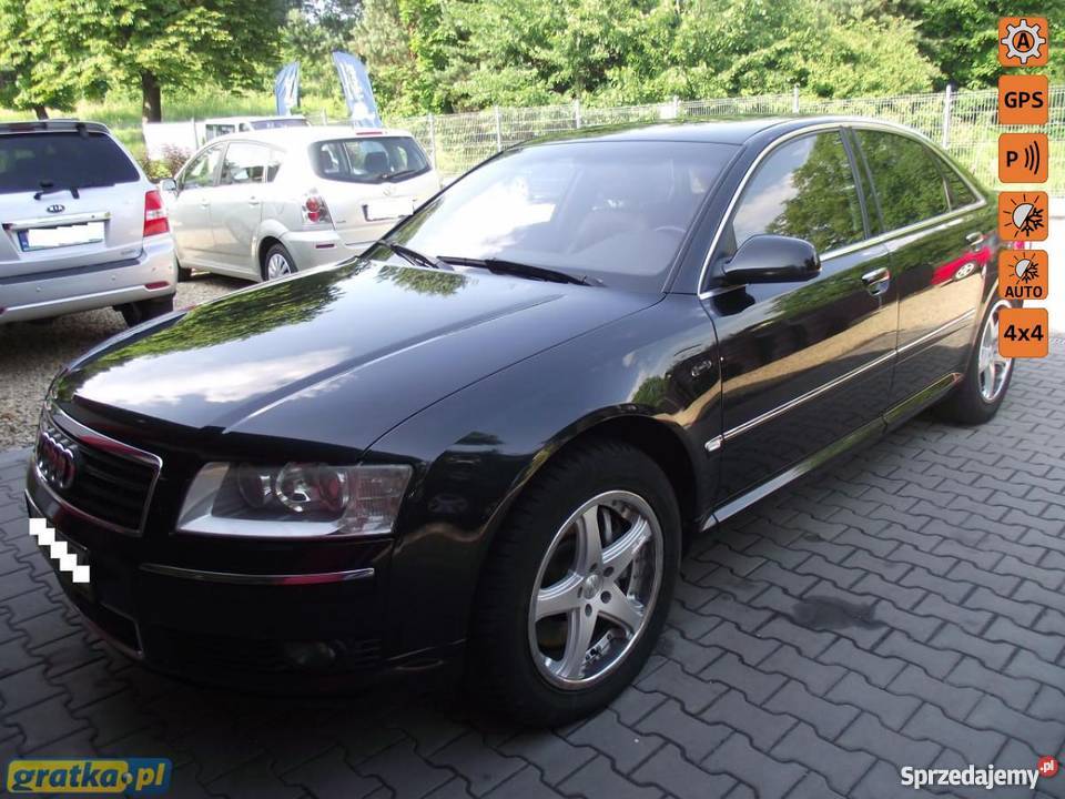 Na sprzedaż Audi A8 czarny Chrzanów