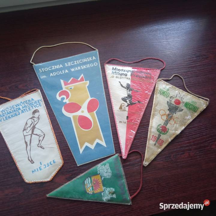 Proporczyki Szczecin 5 sztuk