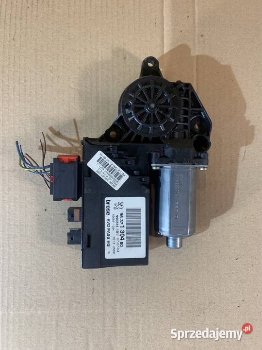 Silniczek szyby prawy przód 9637130480 peugeot Układ elektryczny Szczecin