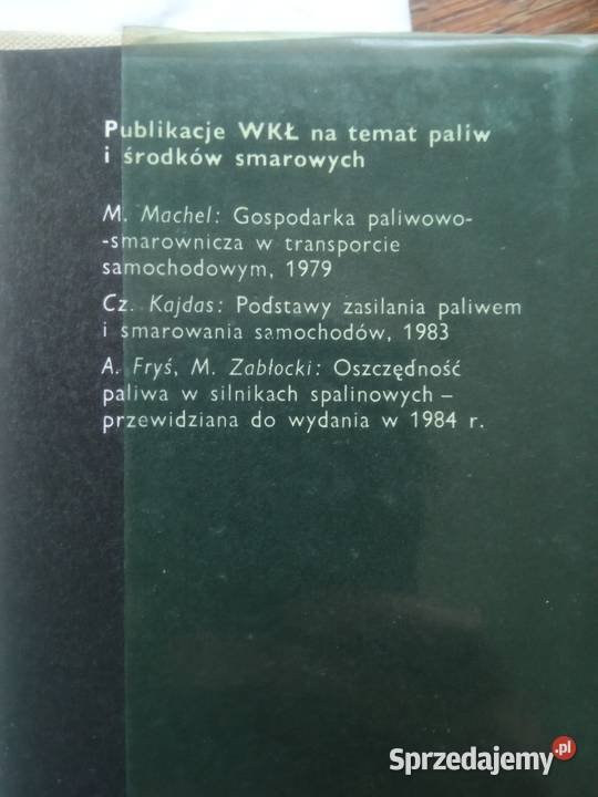 Leksykon paliwa oleje smary Szczecin