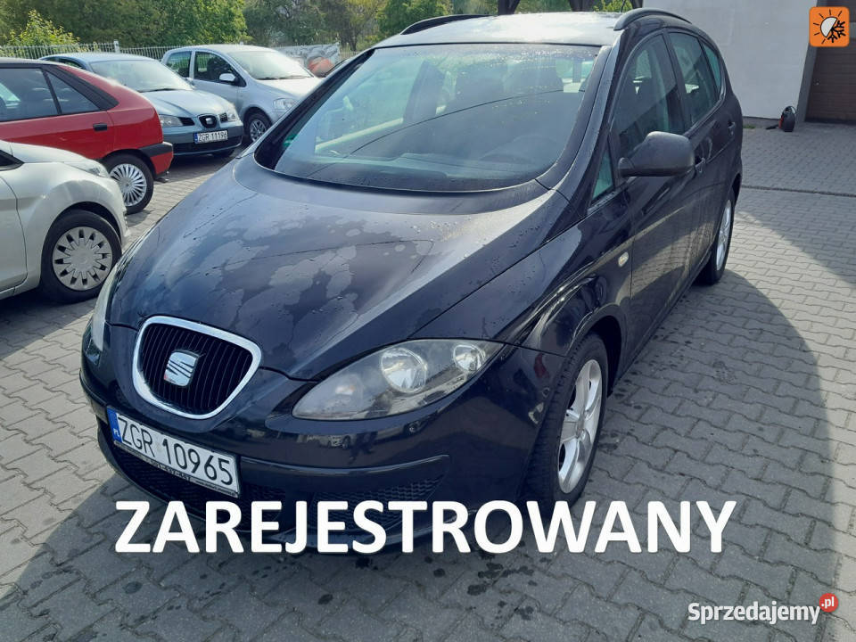 Seat Altea XL 16i klima elektryka TEMPOMAT 1595cm3 zachodniopomorskie Gryfino