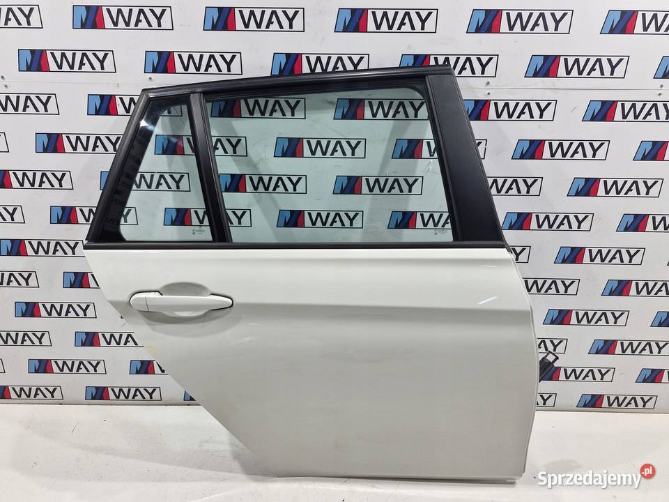 BMW F31 DRZWI PRAWY TYŁ TYLNE A300 ALPINWEISS