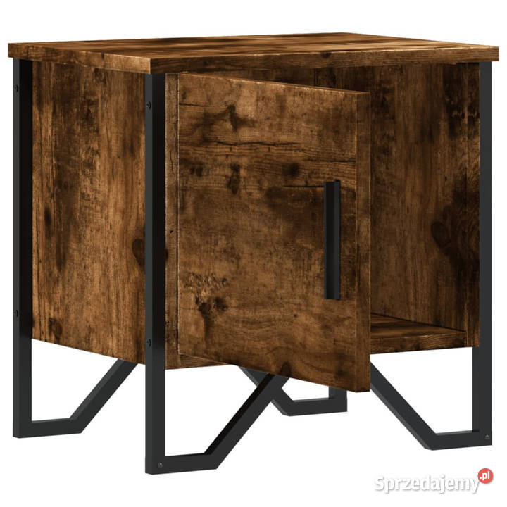 Szafki nocne 2 przydymiony dąb 40x30x40 WM848519 Nocne Warszawa sprzedam