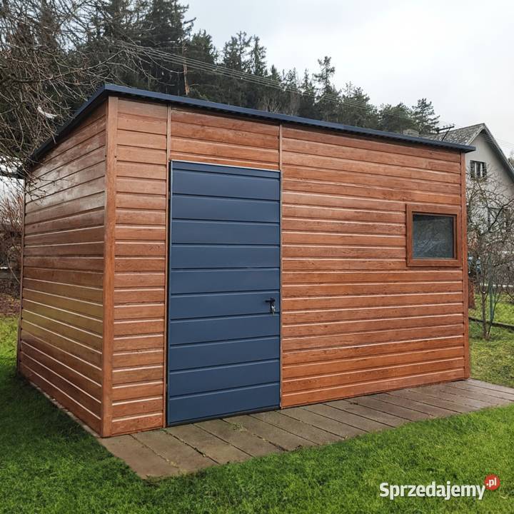 Domek ogrodowy 43m złoty dąb jasny Domki narzędziowe Kędzierzyn-Koźle