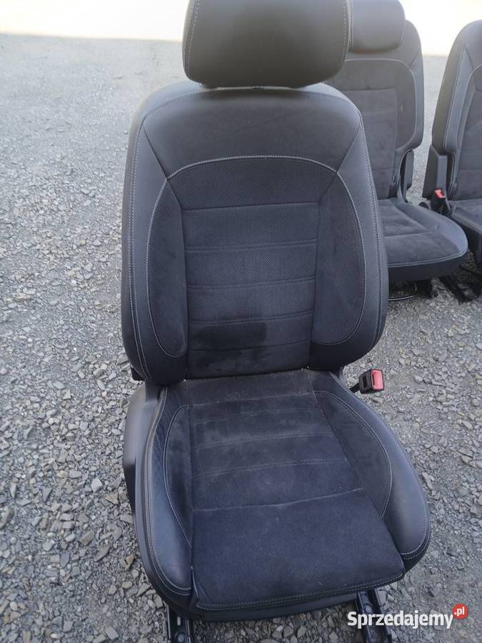 Fotele Siedzenia komplet skóra alcantara Ford S osobowe małopolskie Radłów