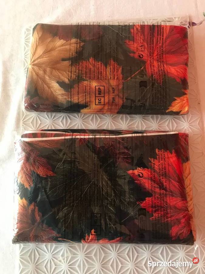 Pokrowce dekoracyjne na poduszki z zamkiem wielokolorowy Zbąszynek