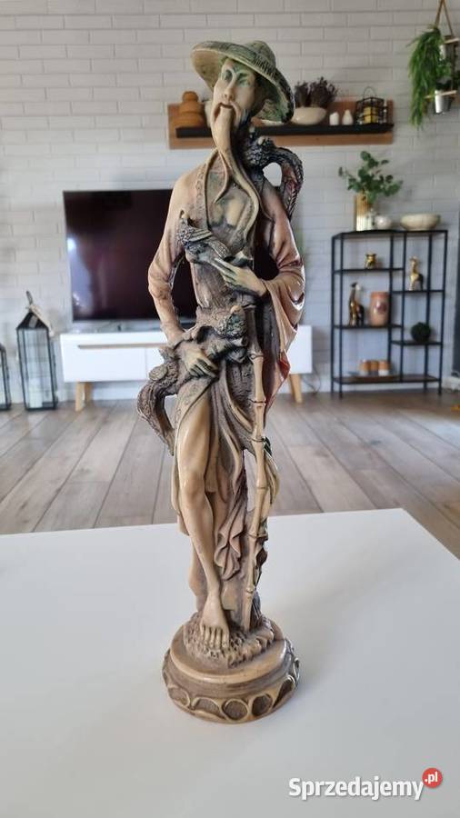 Figurka Z Alabastru Chińczyk Wola Podłężna