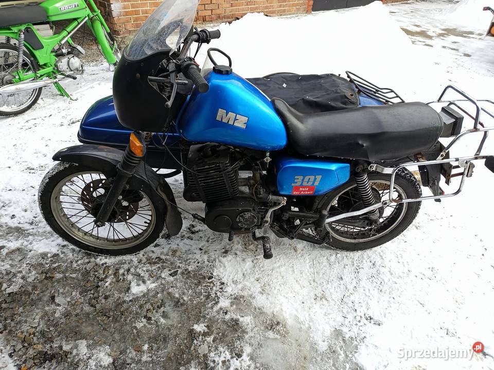 Mz etz 301z wózkiem bocznym MZ Tarnobrzeg