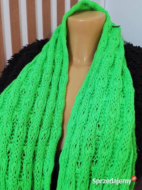 Szalo komin neon seledyn warmińsko-mazurskie Braniewo