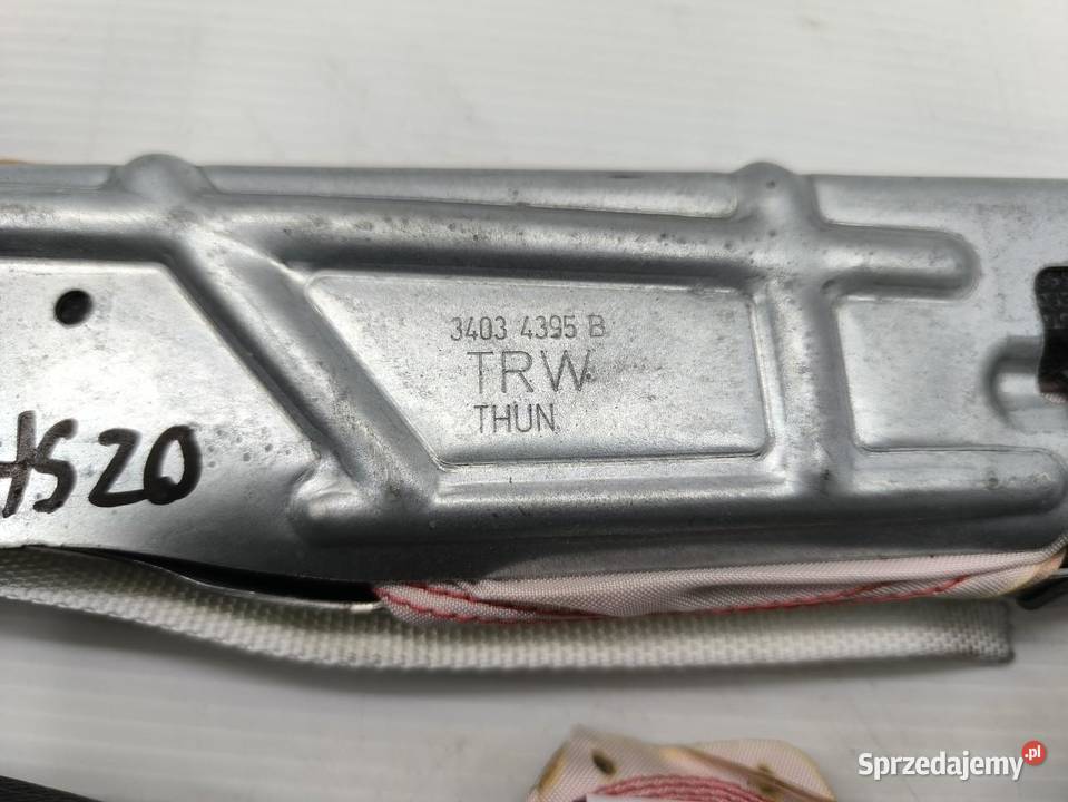 KURTYNA AIRBAG LEWA FORD FIESTA MK7 LIFT