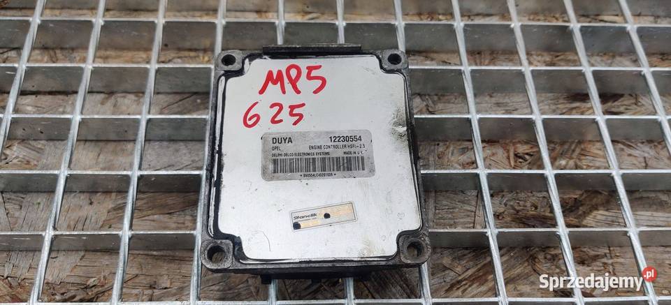 OPEL MERIVA A 2007 STEROWNIK MODUŁ ECU 12230554 Gliwice sprzedam