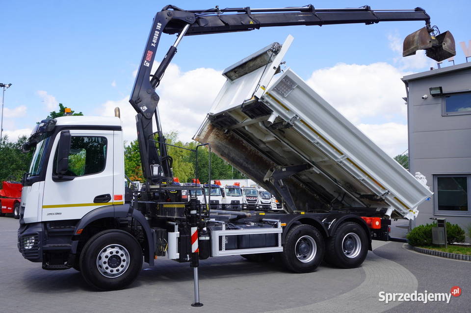 MercedesBenz Arocs 2636 64 100 HIAB XHiduo biały Kraków