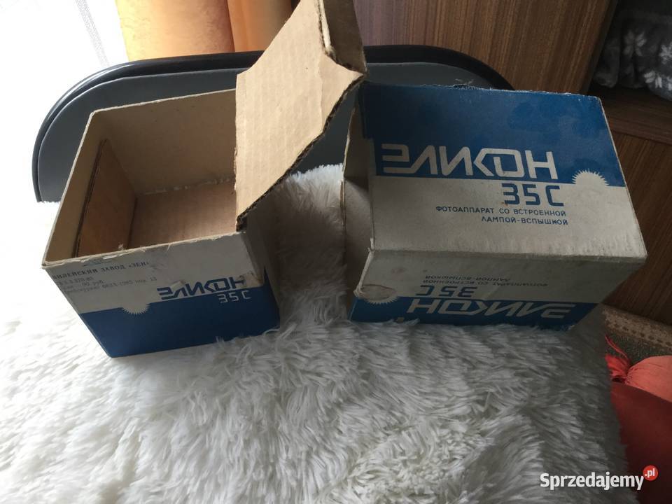 Aparat analogowy Elikon 35 C futerał produkcja Olkusz