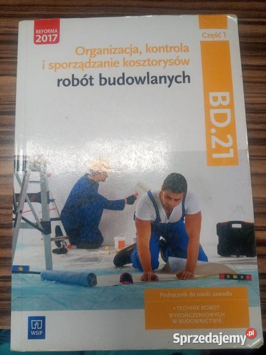Organizacja kontrola i sporządzanie kosztorysów tradycyjny podręcznik Osobnica