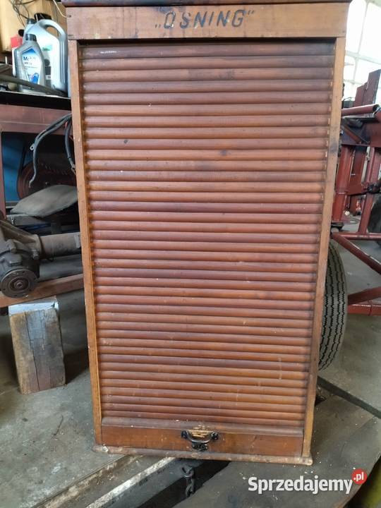 Stary mebel szafka urzędnicza z urzedu wielkopolskie Trzcianka