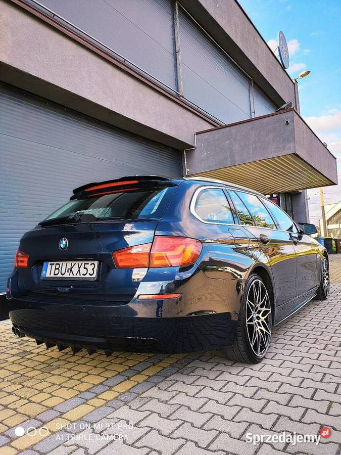 BMW 5 F11 30tdi 525d manuał panorama hak zadbana CD