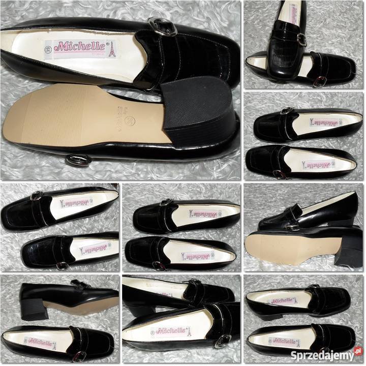 NOWE CZARNE BUTY ANNE MICHELLE R39 Balerinki Łódź sprzedam