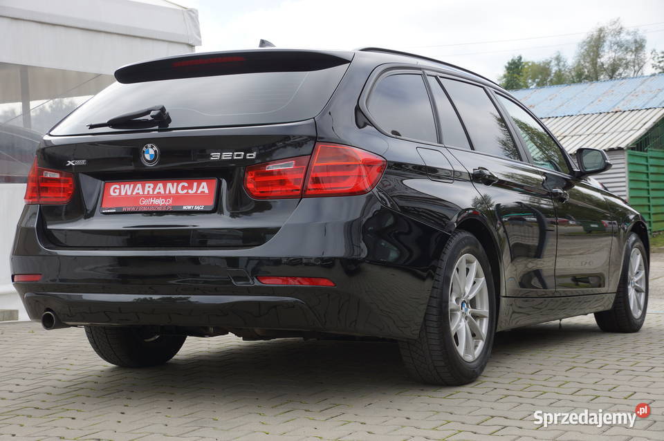 BMW 320d XDrive 20 Diesel 184 4x4 Navi Skóra czujnik deszczu Nowy Sącz