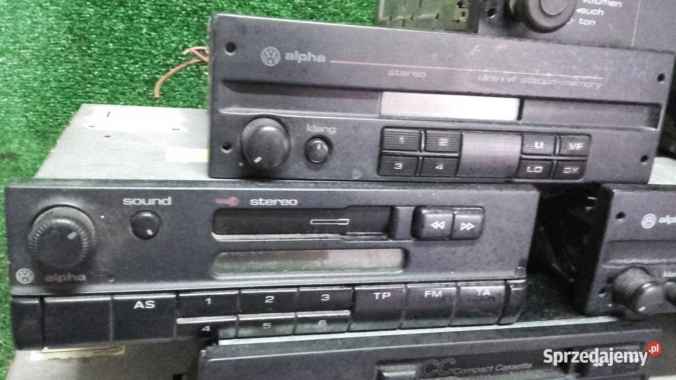 Kultowe radia samochodowe Volkswagen Alpha Sound Gniewkowo
