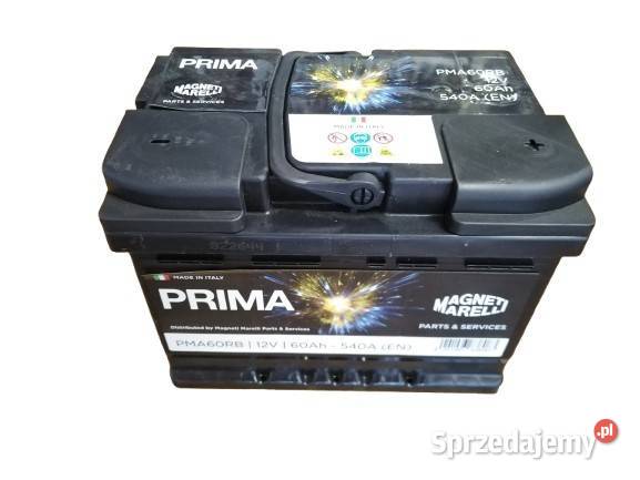 Akumulator Magneti Marelli 12V 60Ah 540A P niski Sosnowiec
