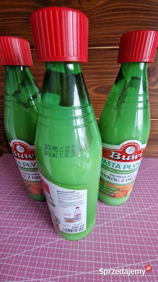 Buwi pasta płynna woskowo rozpuszczalnikowa do Drygały