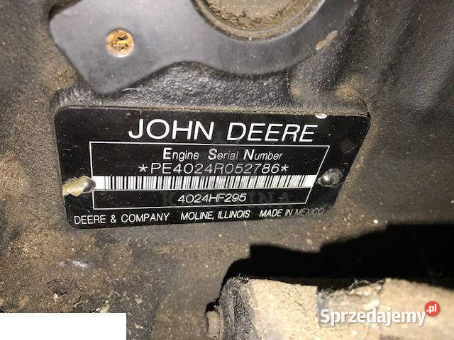 John Deere 4024 Części Jastrzębniki