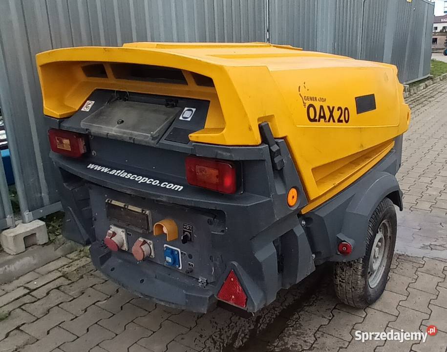 Agregat prądotwórczy ATLAS COPCO QAS 20 w st Jasło