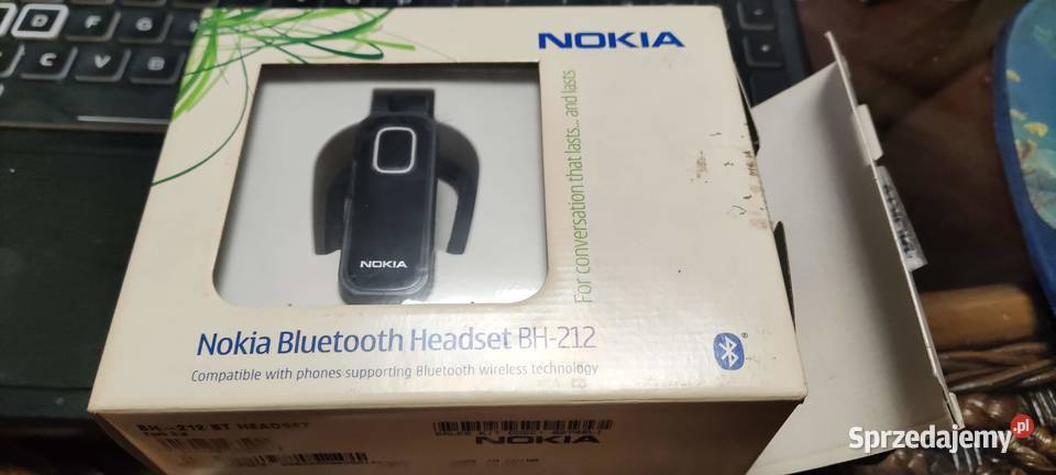 Nokia BH 212 Bluetooth 2.1 + EDR zestaw słuchawkowy  ładowar