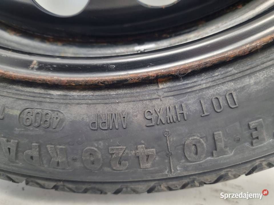 KOŁO ZAPASOWE DOJAZDOWE Opel Astra J 11570 R16 Chełm