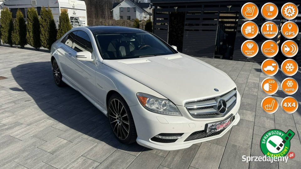 Mercedes CL 55 AMG CL 550 AMG 4Matic moc 436 wspomaganie kierownicy