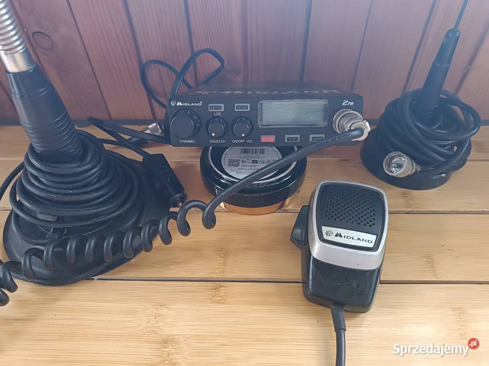 CB radio midland 278 w zestawie dwie anteny Józefów-Pociecha