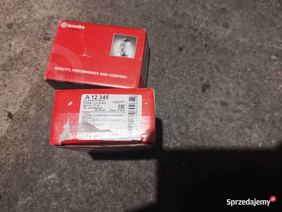 Sprzedam cylinderki hamulcowe Jaworzno